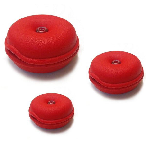 Cable Wrap, Red, 1 PK
